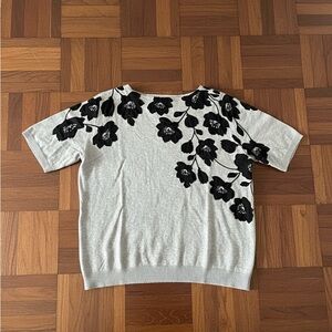 Talbots Gray Knit Sweater